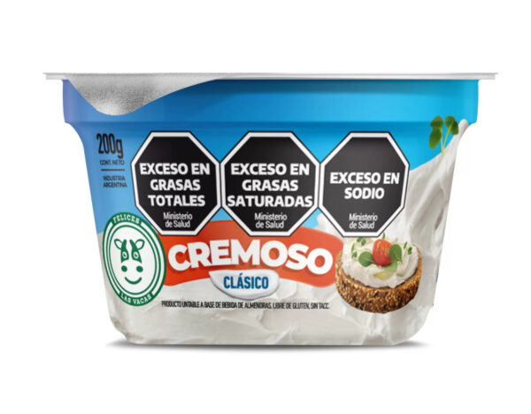 CREMOSO UNTABLE CLASICO 200GR FELICES LAS VACAS