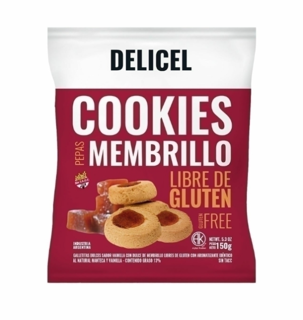 PEPAS DE MEBRILLO 150GR DELICEL