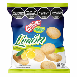 POLVORONES VEGGIE DE LIMON 120GR SMAMS