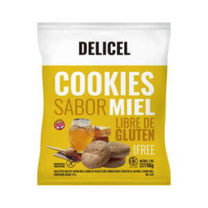 COOKIES MIEL 200GR (CAJA) DELICEL