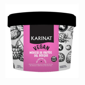 HELADO VEGANO MOUSSE FRUTOS DEL BOSQUE 150GR KARINAT