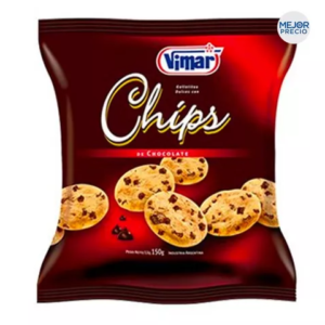 COOKIES CON CHIPS DE CHOCOLATE 250GR VIVAMAS
