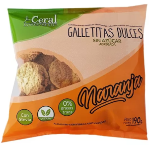 GALLETITAS LIGHT NARANJA X380G CERAL