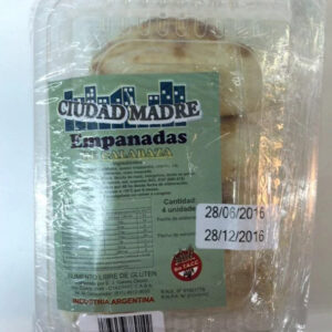 EMPANADAS DE CALABAZA X4 SIN TACC CIUDAD MADRE