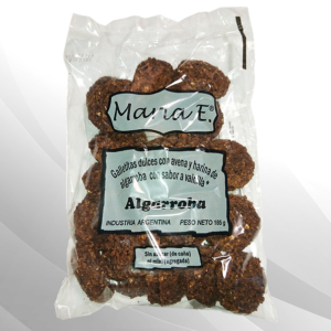 GALLETITAS ALGARROBA SIN AZUCAR 185GR MARIA E