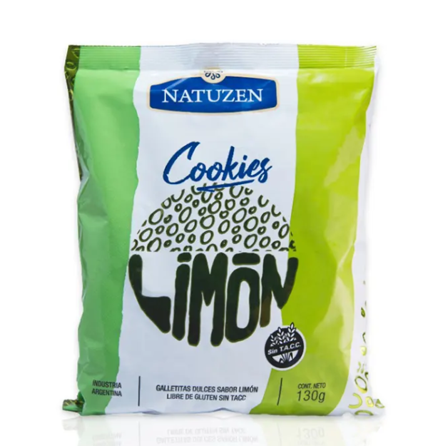 COOKIES DE LIMON X130GR NATUZEN